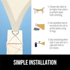 GORILLA GRIP Heavy Duty Sun Shade, UV Protection Fade Tear and Rust Resistant - Image 6