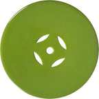 JONATHAN Y Lucky Coins 16" Ceramic Garden Stool Side Table, Matte Green | - Image 9