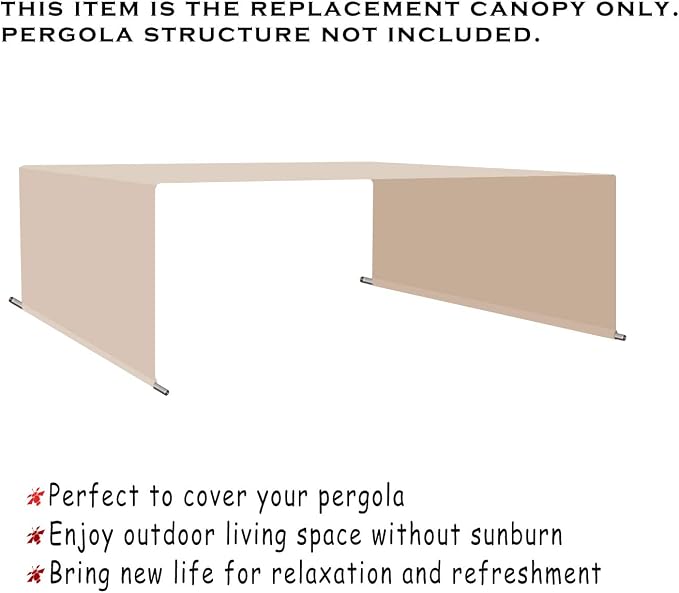 Alion Home Waterproof Pergola Covers - Image 5