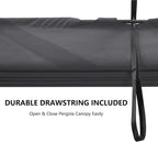 Pergola Shade Cover Replacement Canopy Top Compatible - Image 7
