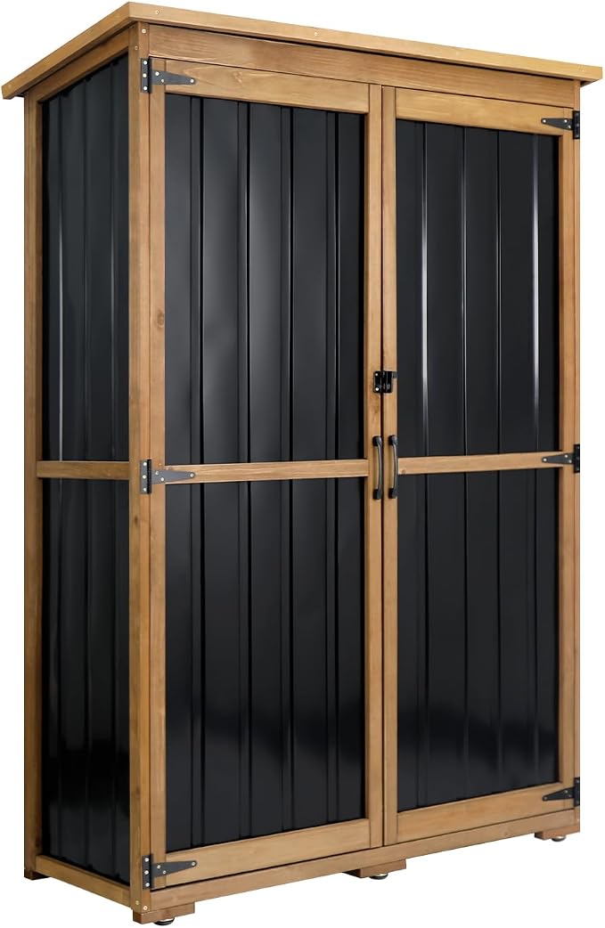 Outdoor Storage Cabinet Waterproof by PETSCOSSET