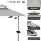 5x8Ft Grill Gazebo Replacement Top - Image 4