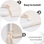 Pergola Shade Cover Replacement, 17 x 6.8 Ft, Adjustable Sliding Design - Image 4