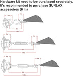 Sun Shade Sail 11'x11' Sand Rectangle Shade Cover Custom Size | 95% UV Block - Image 3