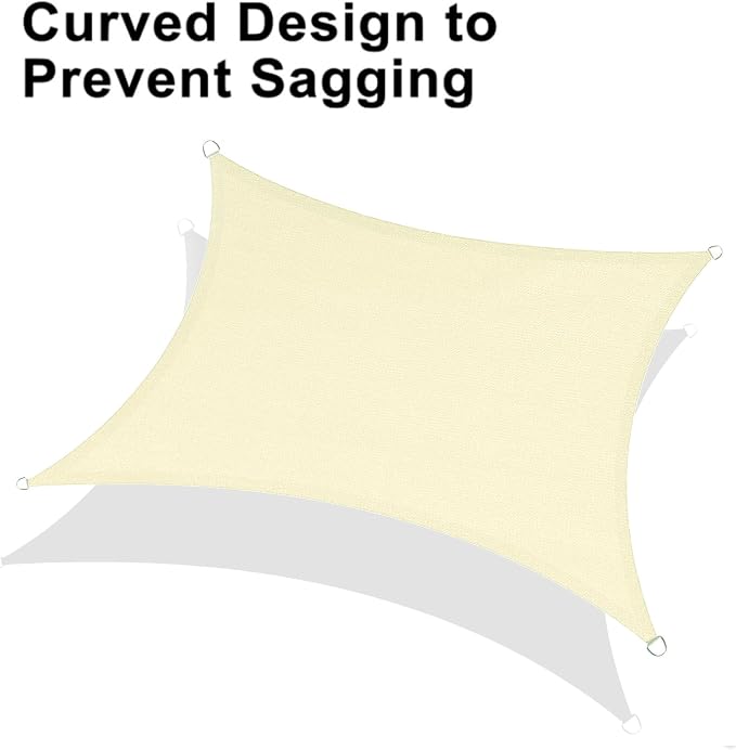 LOVE STORY Custom Size 16' x 24' Sun Shade Sail - Image 6