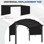 17' x 6.8' Waterproof Pergola Canopy Replacement Cover - Image 3