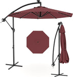 Garvee 10FT Solar Lights Offset Patio Umbrella - Image 2