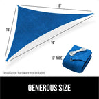 GORILLA GRIP Heavy Duty Sun Shade, UV Protection Fade Tear and Rust Resistant - Image 9