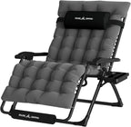 UDPATIO Oversized Zero Gravity Chair Patio Reclining Chairs by UDPATIO