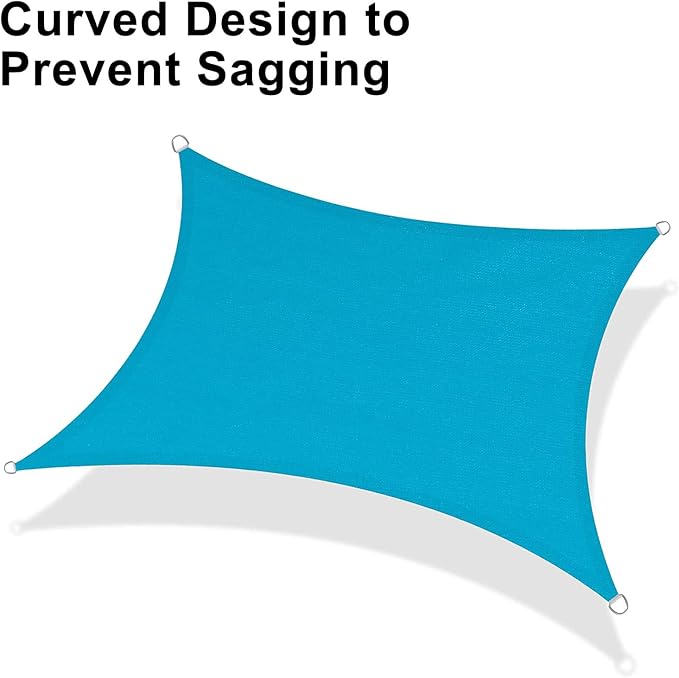 LOVE STORY Custom Size 10' x 15' Sun Shade Sail - Image 6