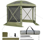 Aoxun 10x10ft Pop Up Canopy Tent, Screen Tent - Image 6