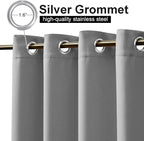 NICETOWN 2 Panels Patio Curtains Outdoor Waterproof, Thermal Insulated - Image 2