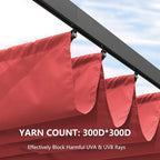 Pergola Shade Cover Replacement Canopy Top Compatible - Image 6
