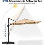 10x10 FT Cantilever Patio Umbrella - Image 3