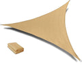 Sun Shade Sail 13' x 13' x 13' Sand Triangle Shade Canopy | Outdoor sun shade by SUNLAX