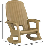 Rockaway Heavy Duty All Weather Rocking Chair, 2 Pack | Polyethylene Outdoor - Image 2