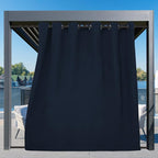 Easy-Going Outdoor Curtains for Patio 1 Panel, 110x96 inch, Weatherproof - Image 3