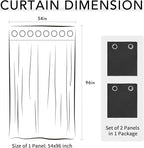 Easy-Going 100% Waterproof Outdoor Curtains 54x96 inch, Gazebo and Pergola 2 - Image 7