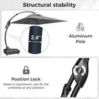 Grand patio 9x12 FT Large Cantilever Umbrella - Image 8