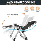 MOPHOTO Zero Gravity Chair, Outdoor Padded Lounge Chair - Image 4