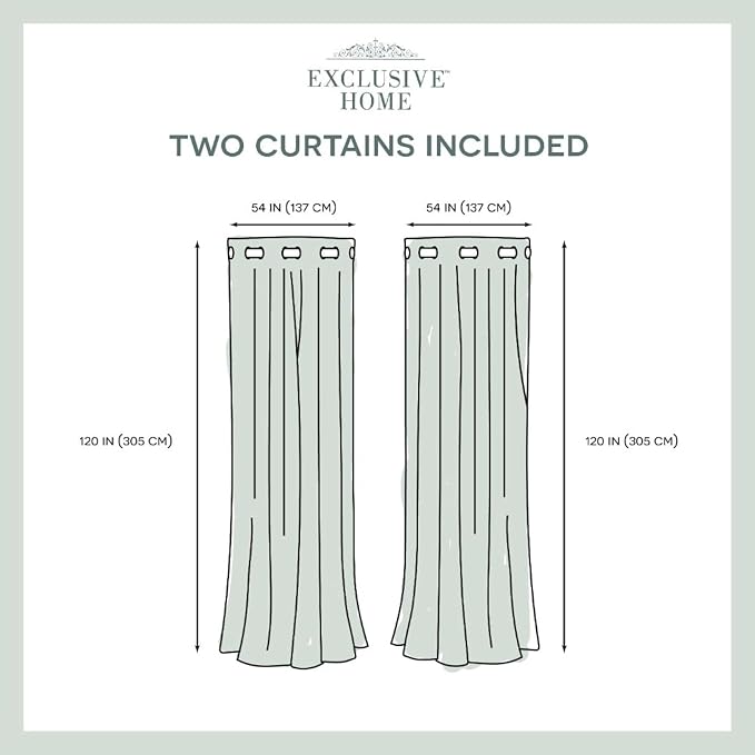Exclusive Home Cabana Solid Indoor/Outdoor Light Filtering Hook-and-Loop Tab - Image 15