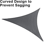 LOVE STORY Custom Size 17' x 17' x 17' Sun Shade Sail - Image 6