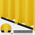Easy-Going Outdoor Patio Curtains 2 Panels, 54x108 inch, Porch and Pergola - Image 3