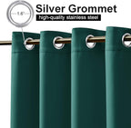 NICETOWN Outdoor Patio Curtain Extra Long Drape 108" L Waterproof/Windproof - Image 2