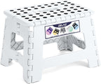 Delxo 9 Inch Kids Step Stool, 300 Lbs Folding Step Stool by Delxo