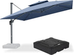 PURPLE LEAF Sunbrella Patio Offset Umbrella by PURPLELEAF