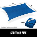 GORILLA GRIP Heavy Duty Sun Shade, UV Protection Fade Tear and Rust Resistant - Image 9