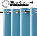 NICETOWN Outdoor Patio Curtains Long Drapes, Versatile Thermal Insulated Top - Image 2