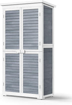 Bealife 63.2" Outdoor Storage Cabinet - Image 9