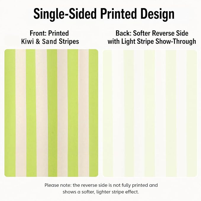 4 Panels Outdoor Stripe Curtains - Image 6