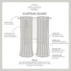 EXCLUSIVE HOME Cabana Solid Indoor/Outdoor Light Filtering Hook-and-Loop Tab - Image 6