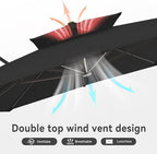 10 X 13 FT Cantilever Outdoor Patio Umbrella - Image 6