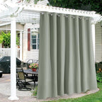 RYB HOME Extra Wide Outdoor Curtains by RYBHOME