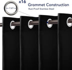 PureFit Outdoor Curtains for Patio Waterproof Weatherproof Outside Curtains | - Image 4