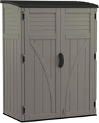 Suncast 54 Cu Ft Medium Vertical Storage Shed, Made in USA - Image 4