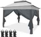 COOS BAY 11x11 Pop Up Gazebo - Image 8