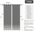 BONZER Extra Wide Waterproof Outdoor Curtains - Image 9