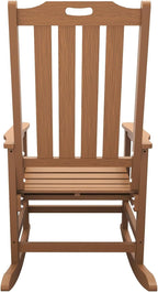 THOEOE Outdoor Rocking Chairs Set of 2, Oversized Patio Rocking Chair | HDPE - Image 10