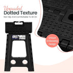Delxo 17.5 Inch Folding Step Stool, Foldable Step Stool - Image 7