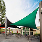 Royal Shade 25' x 25' x 25' Green Triangle Sun Shade Sail Order to Make RTAPT8 by RoyalShade