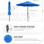 JEAREY 9FT Outdoor Patio Umbrella - Image 7