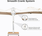 Grand patio 10x10 FT Large Patio Umbrella - Image 3