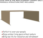 Alion Home Waterproof Pergola Cover - Image 5