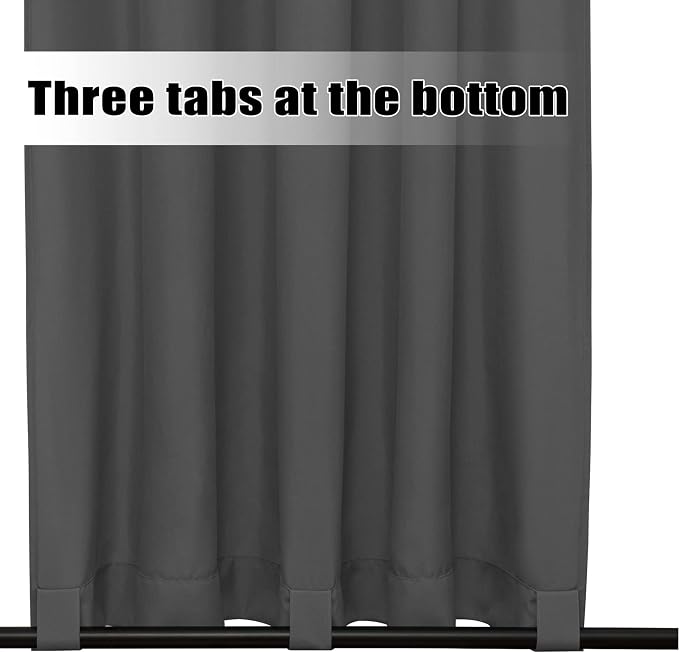 Easy-Going Outdoor Curtains for Patio 1 Panel, 54x72 inch, Weatherproof Privacy - Image 4