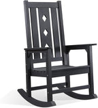 Oversized Outdoor Rocking Chair, Porch Rocker by RICNOD