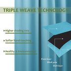 NICETOWN Outdoor Curtain for Patio Waterproof, Energy Saving Thermal Insulated - Image 8